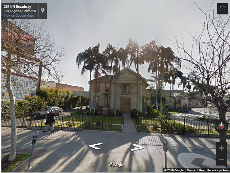 Funeraria Del Angel at N. Broadway and Griffin Avenue